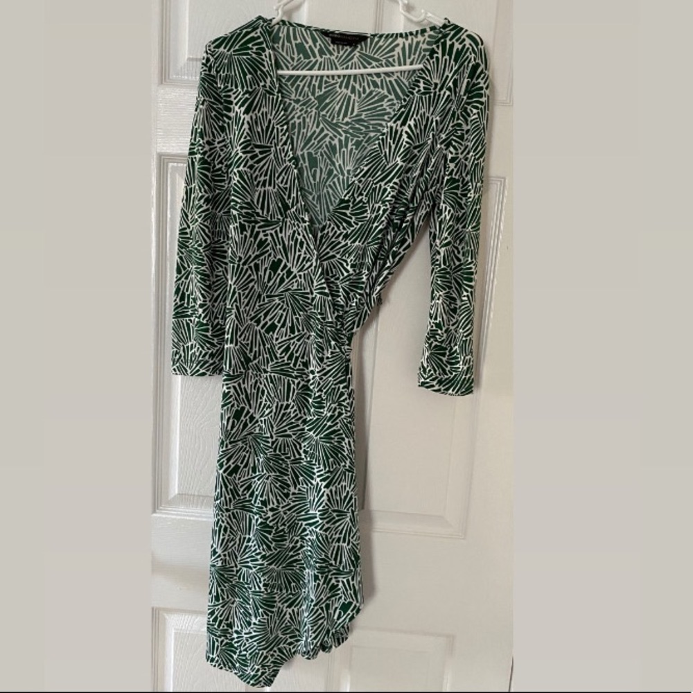 BCBG MaxAzria Wrap Tie Dress